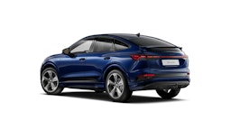 sininen Audi Q4 e-tron 2025 kuva 5.
