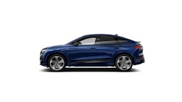 sininen Audi Q4 e-tron 2025 kuva 6.