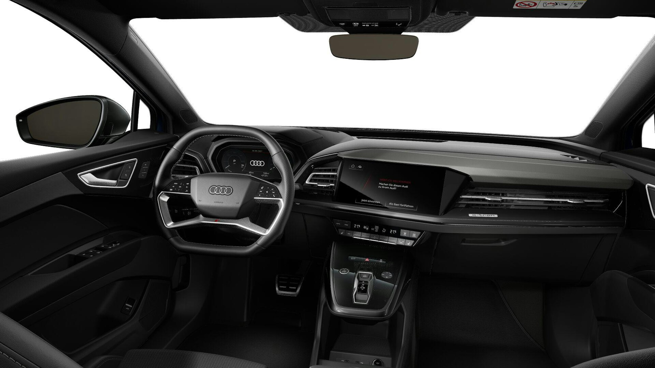 sininen Audi Q4 e-tron 2025 kuva 8.