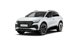 valkoinen Audi Q4 e-tron 2025 kuva 1.
