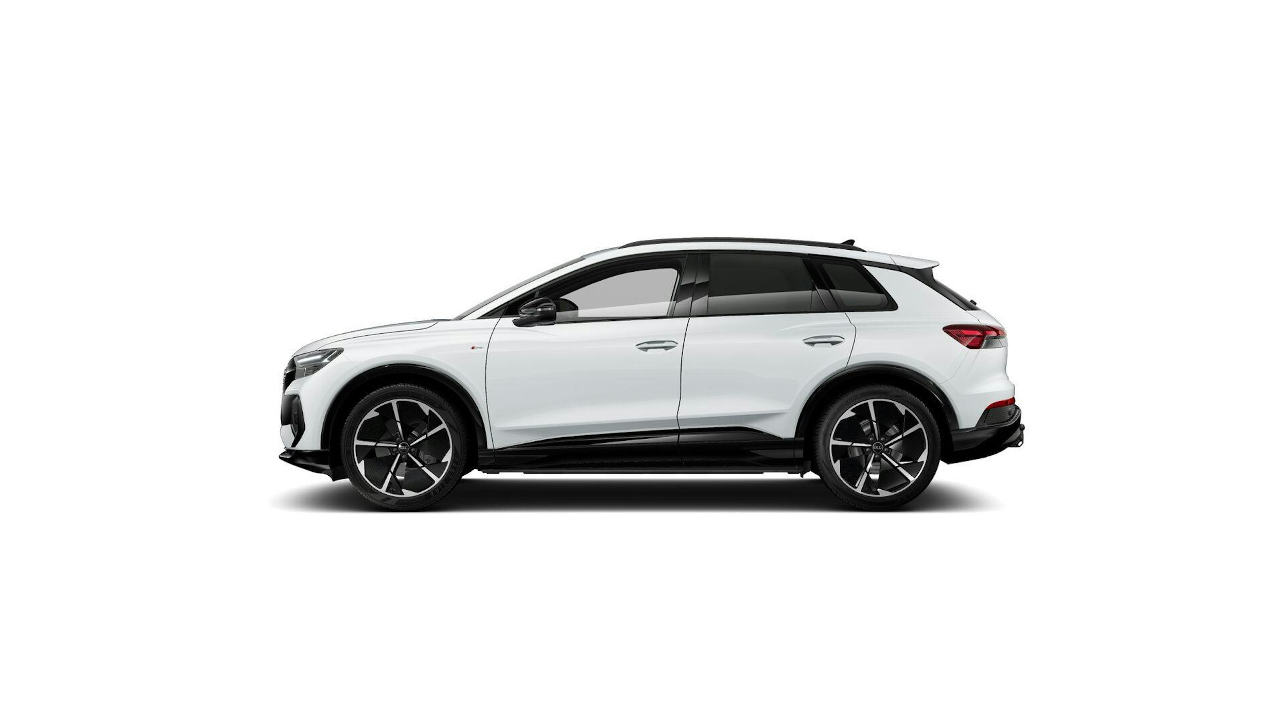 valkoinen Audi Q4 e-tron 2025 kuva 6.