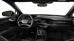 valkoinen Audi Q4 e-tron 2025 kuva 8.