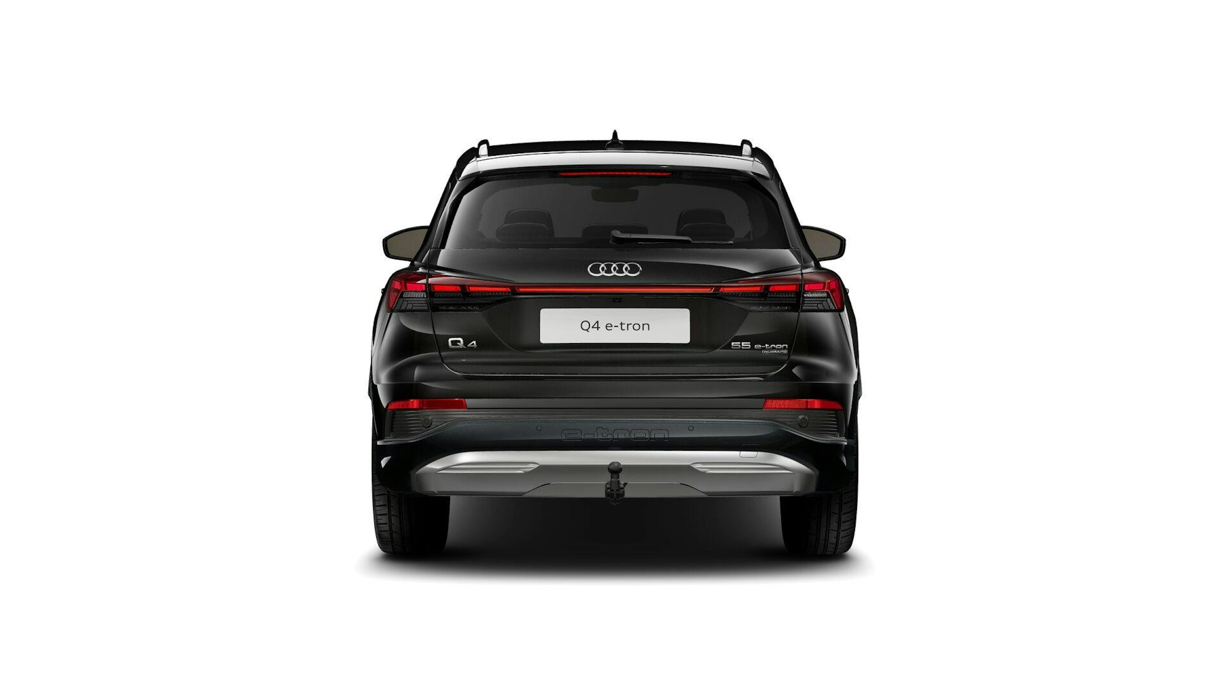 musta Audi Q4 e-tron 2025 kuva 4.