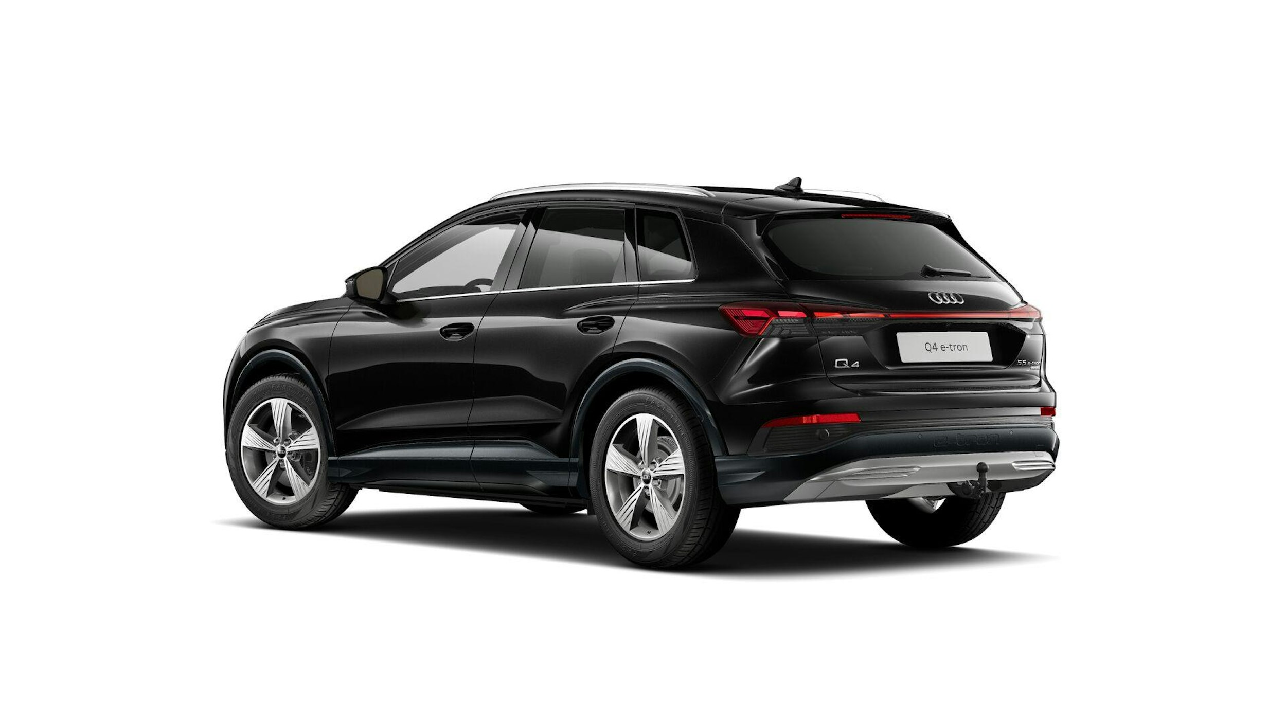 musta Audi Q4 e-tron 2025 kuva 5.