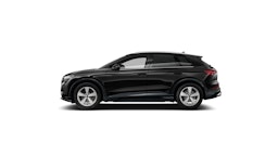 musta Audi Q4 e-tron 2025 kuva 6.
