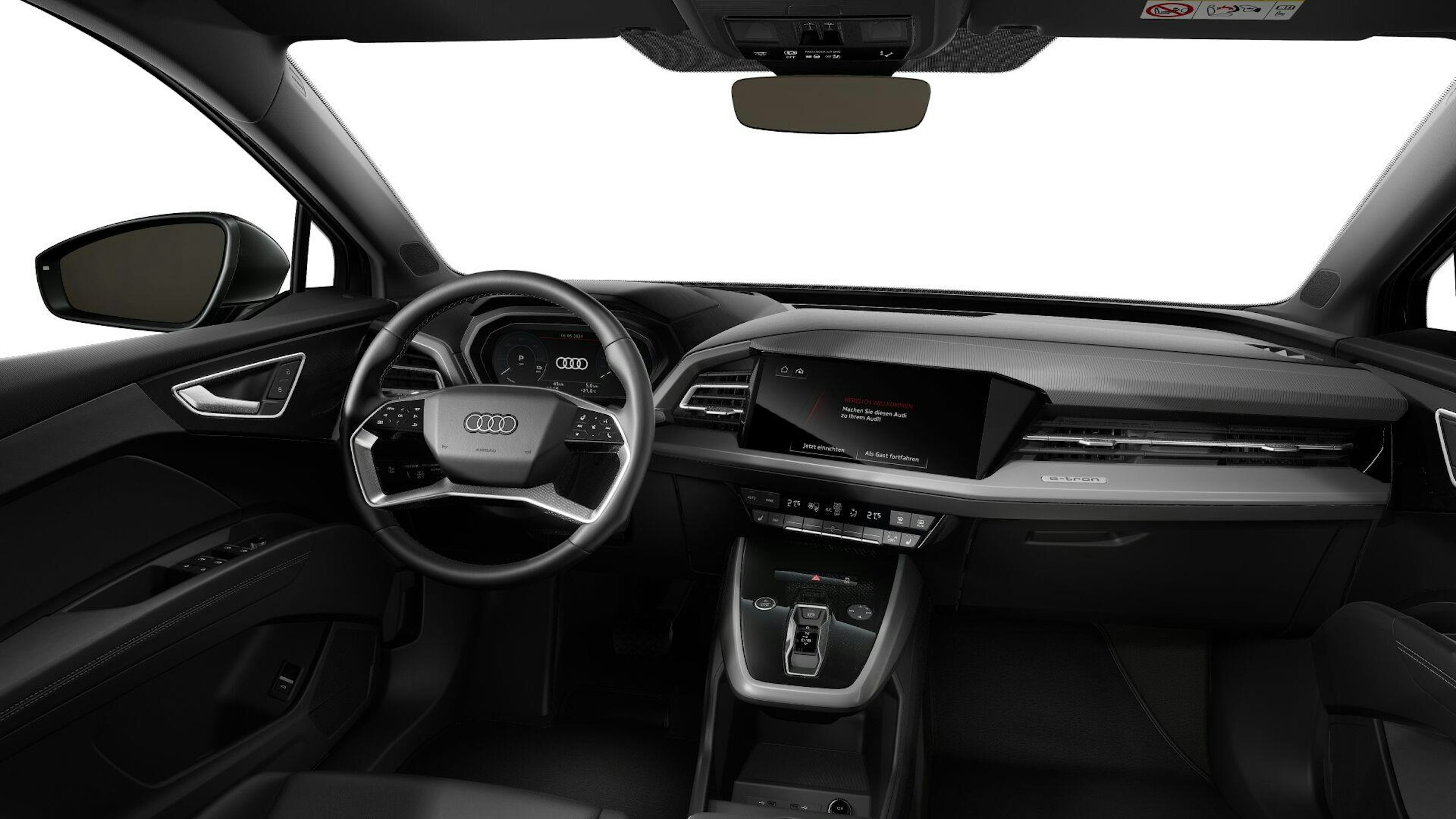 musta Audi Q4 e-tron 2025 kuva 7.