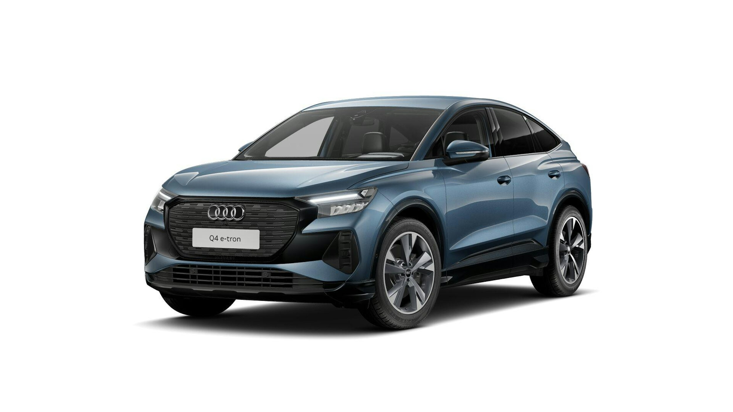 sininen Audi Q4 e-tron 2025 kuva 1.