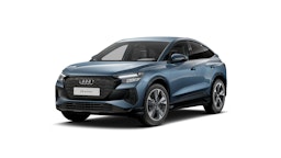 sininen Audi Q4 e-tron 2025 kuva 1.