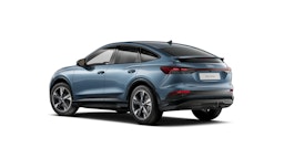 sininen Audi Q4 e-tron 2025 kuva 5.