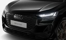 musta Audi Q4 e-tron 2025 kuva 3.