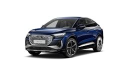 sininen Audi Q4 e-tron 2025 kuva 1.