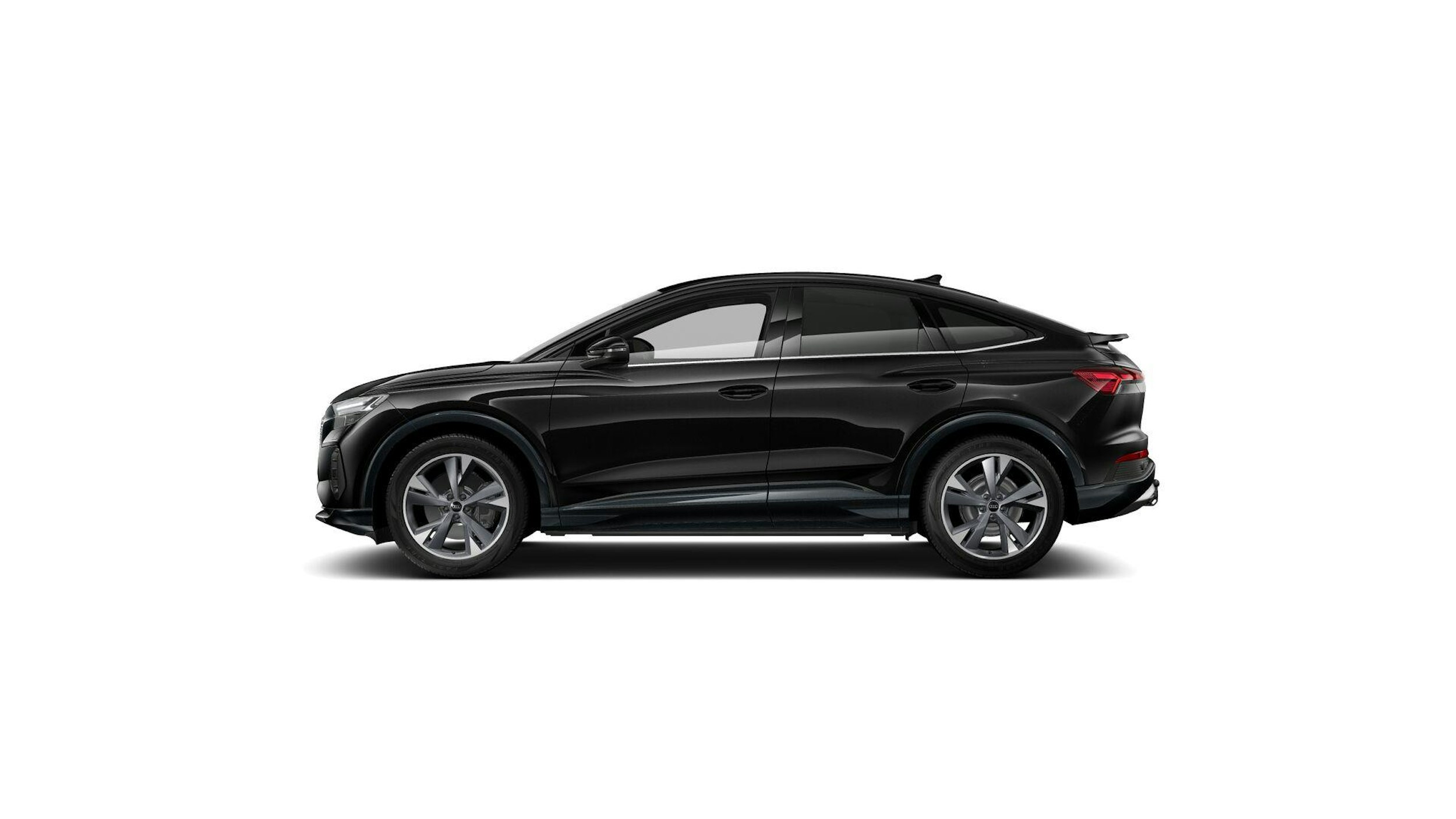 musta Audi Q4 e-tron 2025 kuva 6.