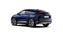 sininen Audi Q4 e-tron 2025 kuva 2.