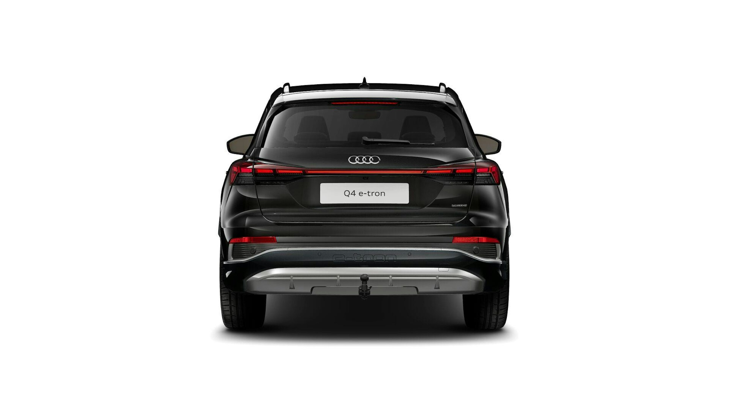 musta Audi Q4 e-tron 2025 kuva 4.