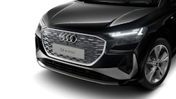 musta Audi Q4 e-tron 2025 kuva 6.