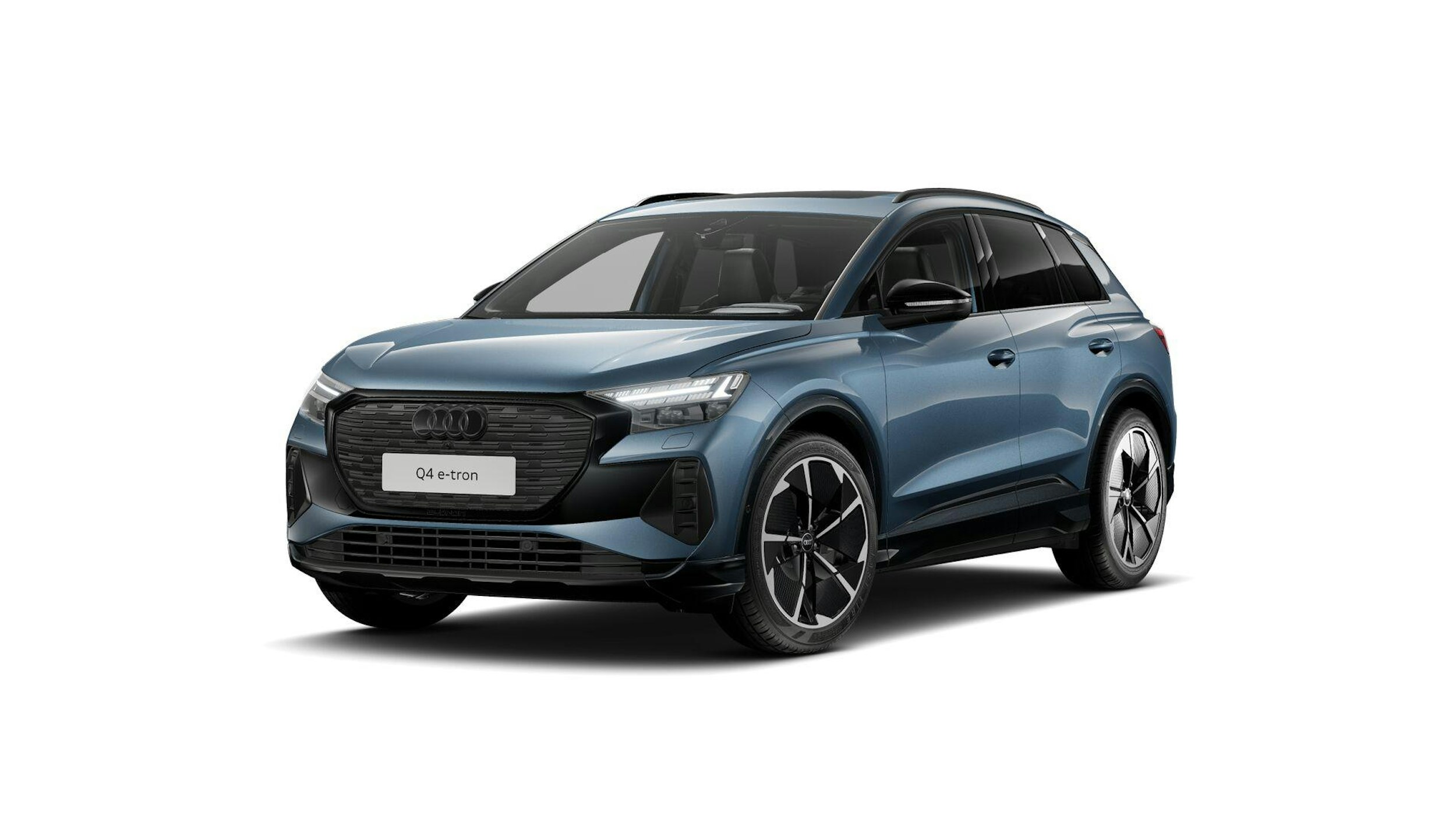 sininen Audi Q4 e-tron 2025 kuva 1.