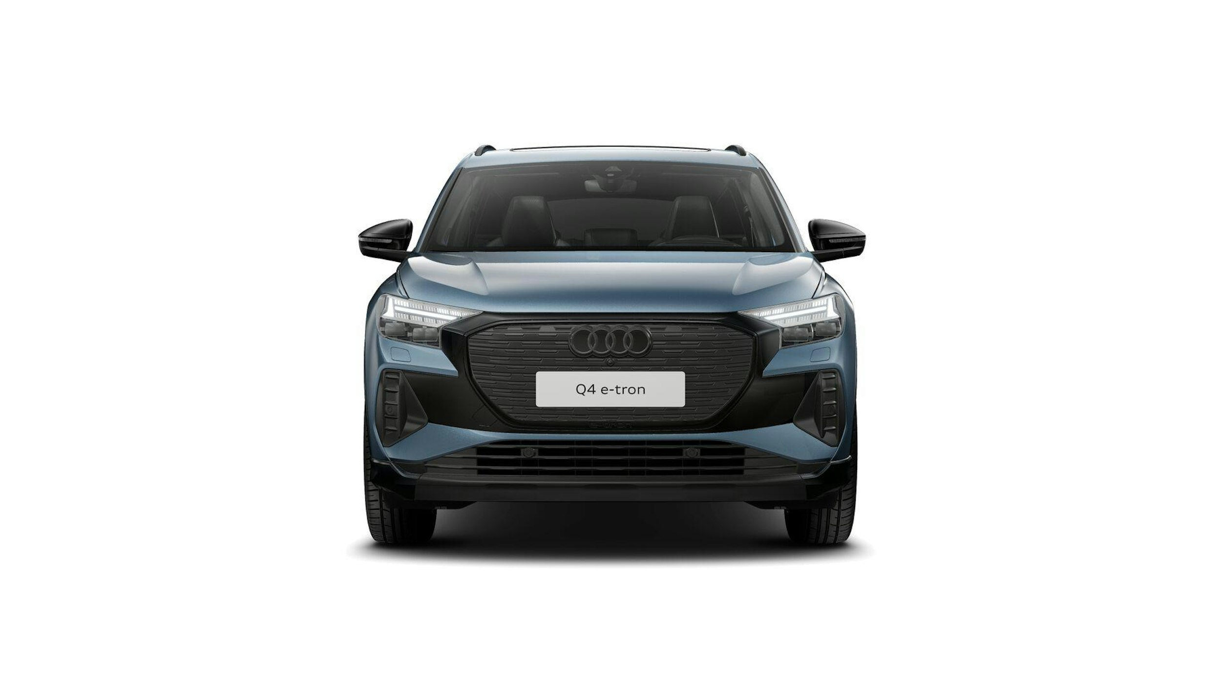 sininen Audi Q4 e-tron 2025 kuva 3.