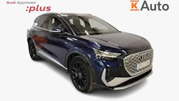 met. sininen Audi Q4 e-tron 2025 kuva 1.