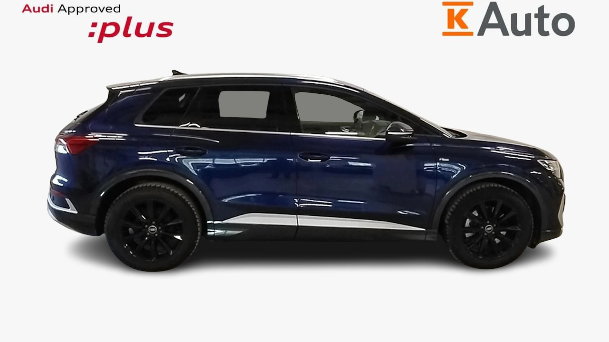 met. sininen Audi Q4 e-tron 2025 kuva 3.