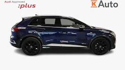 met. sininen Audi Q4 e-tron 2025 kuva 3.