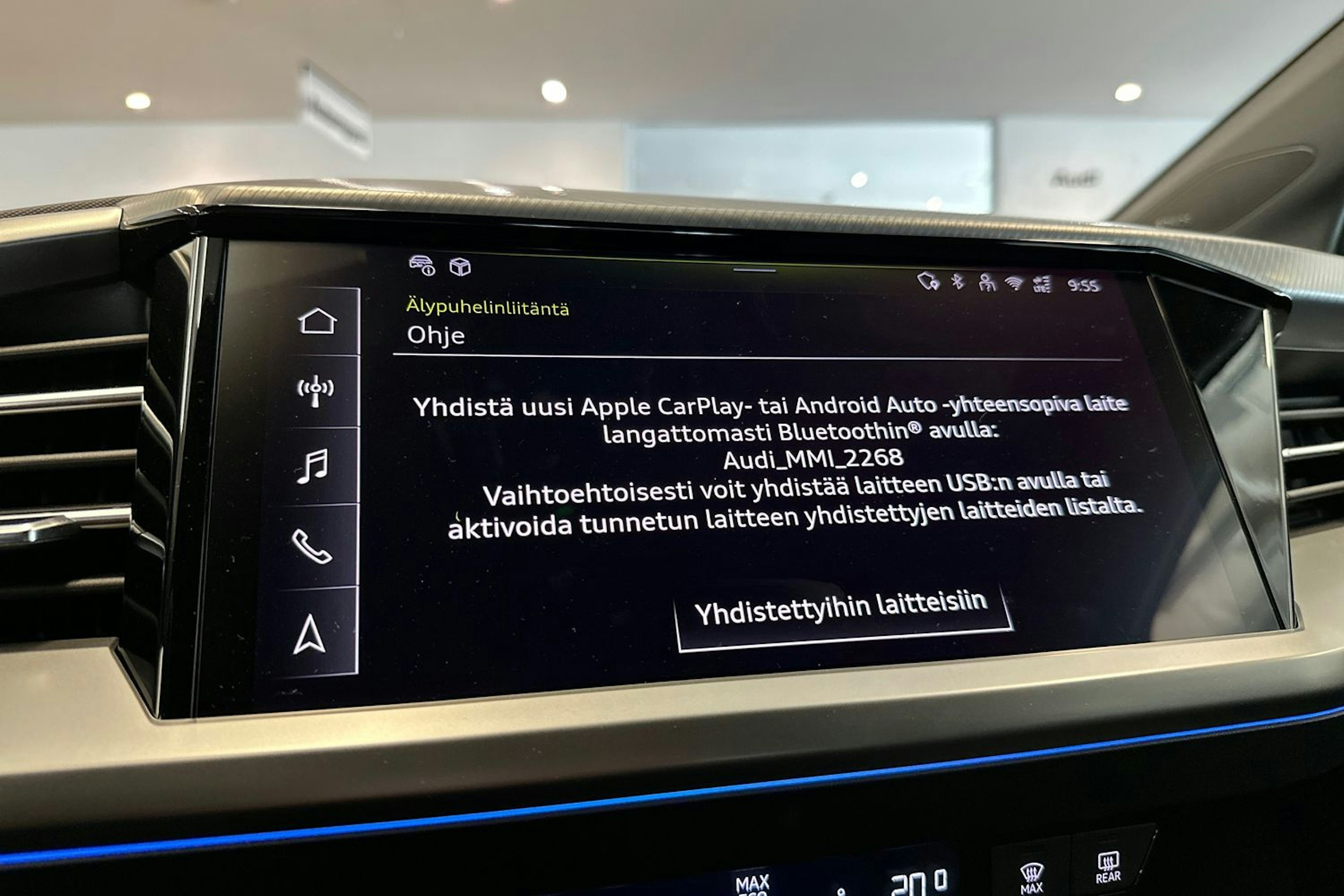 peble stone harmaa Audi Q4 e-tron 2025 kuva 15.