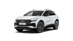 valkoinen Audi Q4 e-tron 2025 kuva 1.