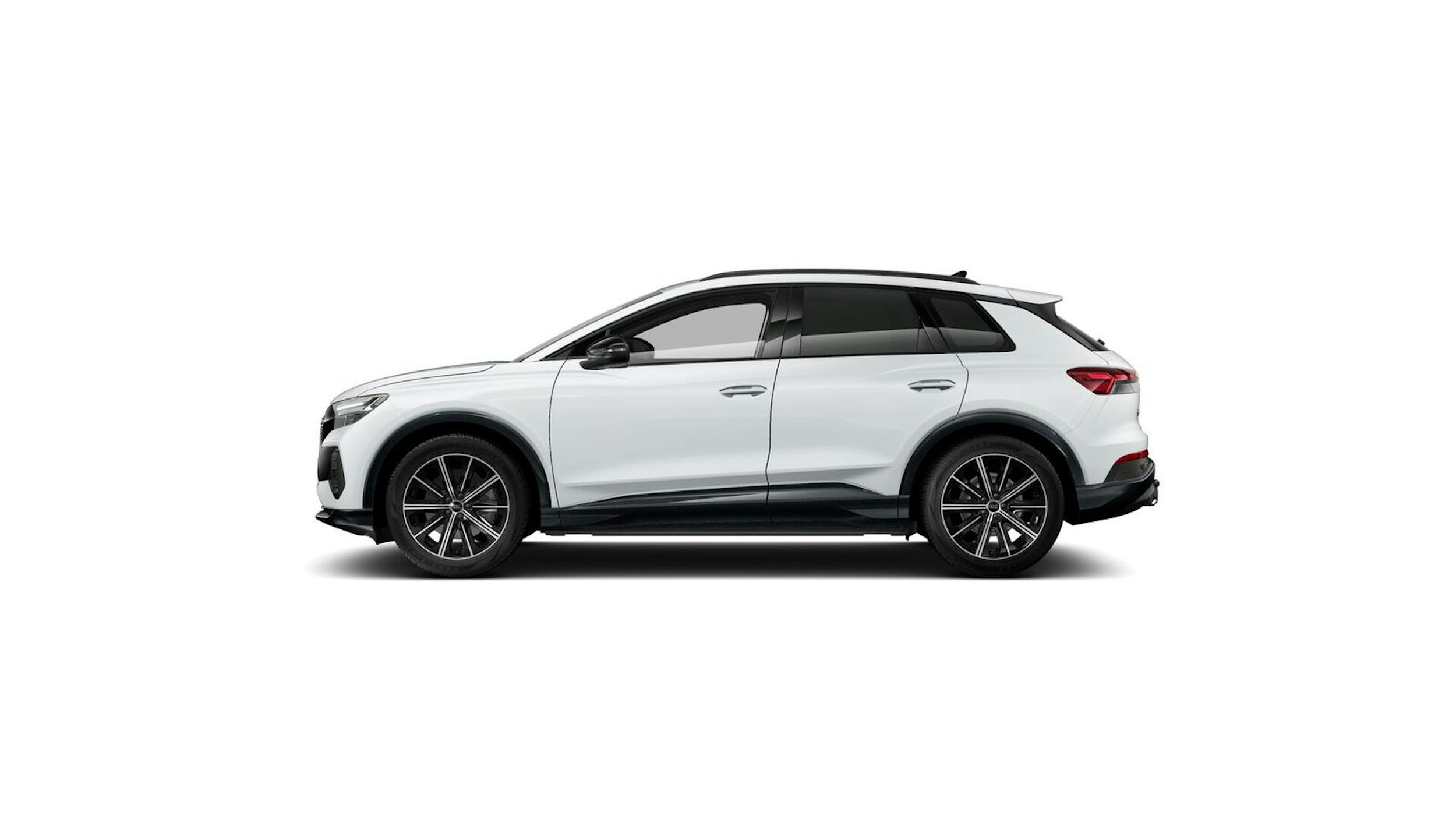valkoinen Audi Q4 e-tron 2025 kuva 6.