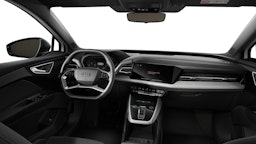 valkoinen Audi Q4 e-tron 2025 kuva 8.
