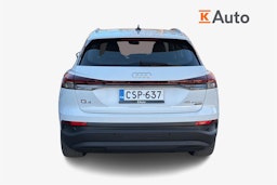 valkoinen Audi Q4 e-tron 2025 kuva 3.