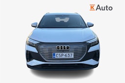 valkoinen Audi Q4 e-tron 2025 kuva 4.