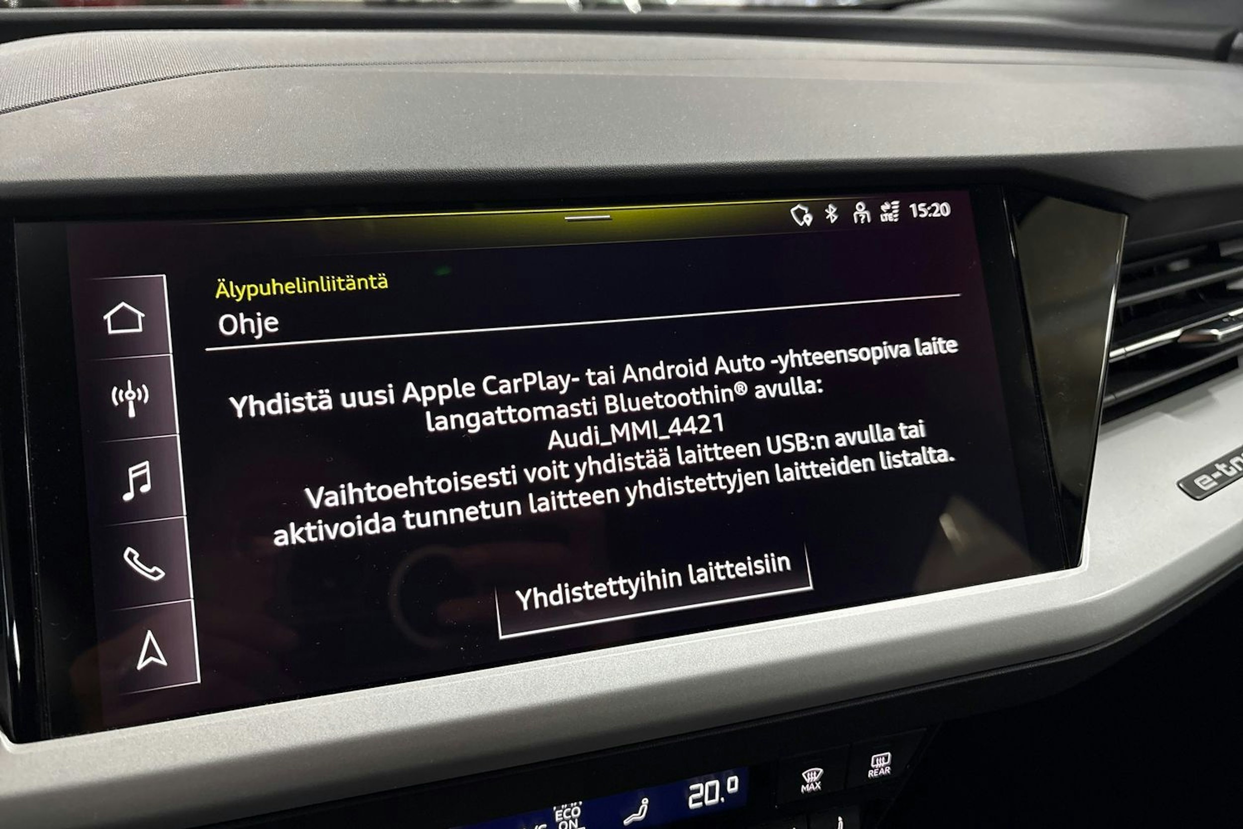 Harmaa Audi Q4 e-tron 2025 kuva 22.