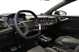 valkoinen Audi Q4 e-tron 2025 kuva 3.