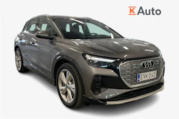 harmaa Audi Q4 e-tron 2025 kuva 1.