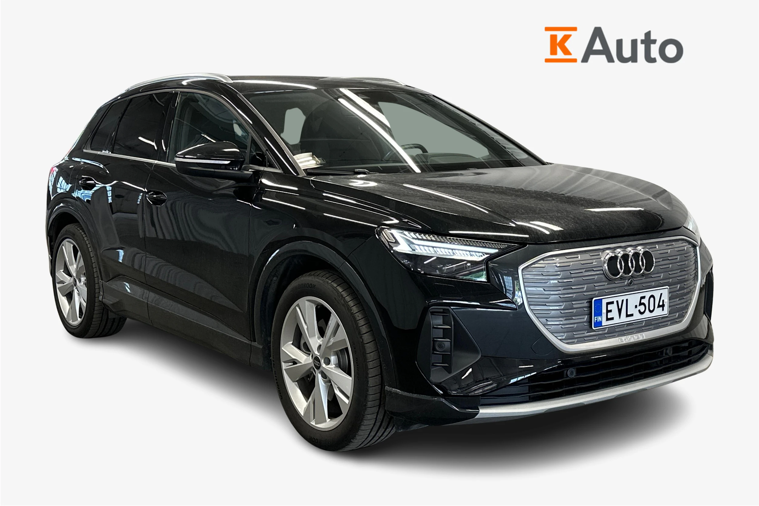 musta Audi Q4 e-tron 2025 kuva 1.