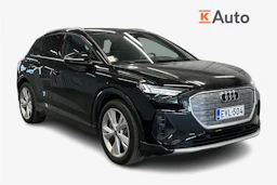musta Audi Q4 e-tron 2025 kuva 1.