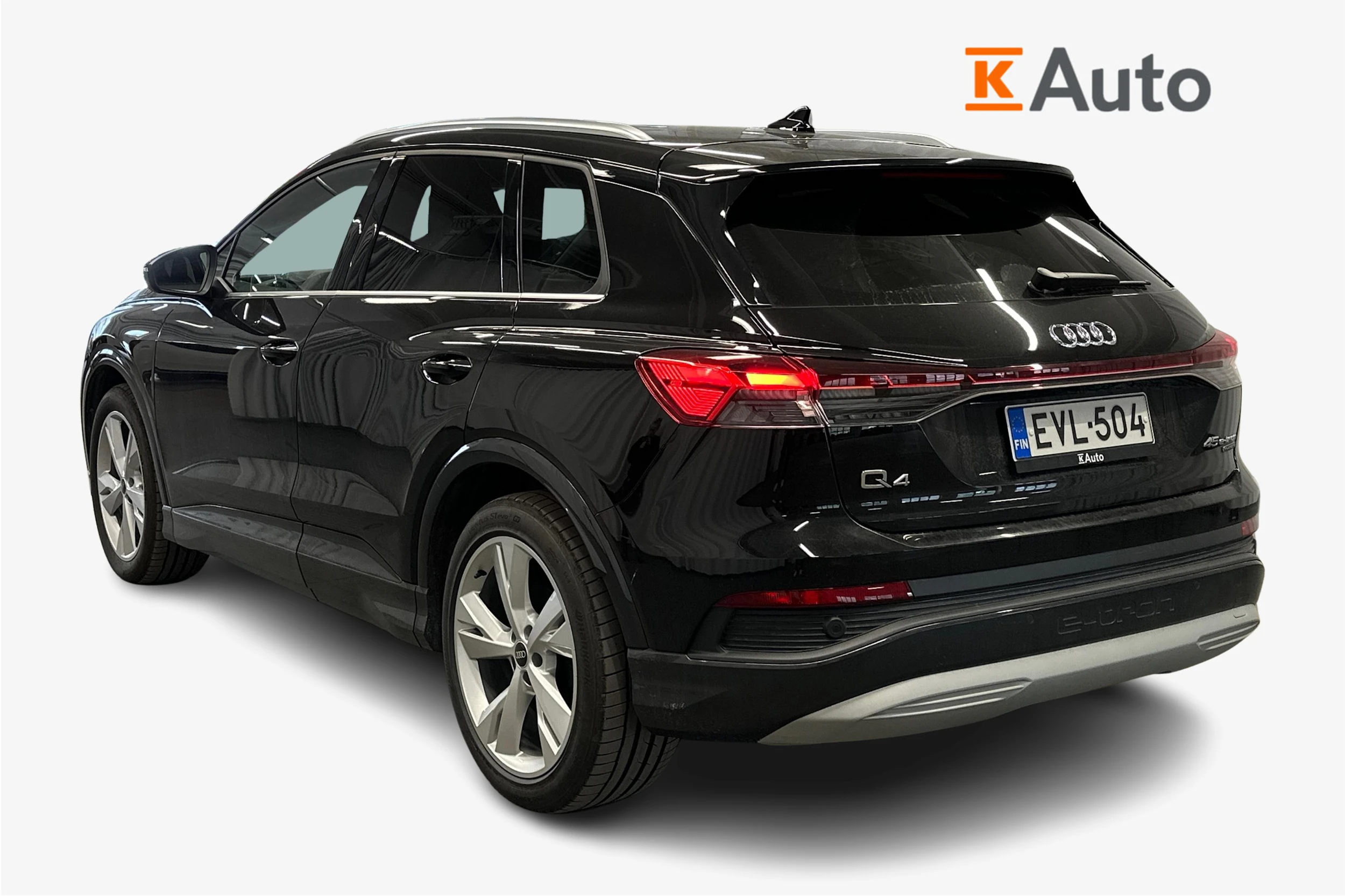 musta Audi Q4 e-tron 2025 kuva 2.