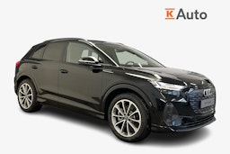 musta Audi Q4 e-tron 2025 kuva 1.
