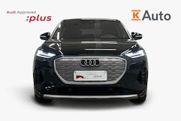 musta Audi Q4 e-tron 2025 kuva 5.