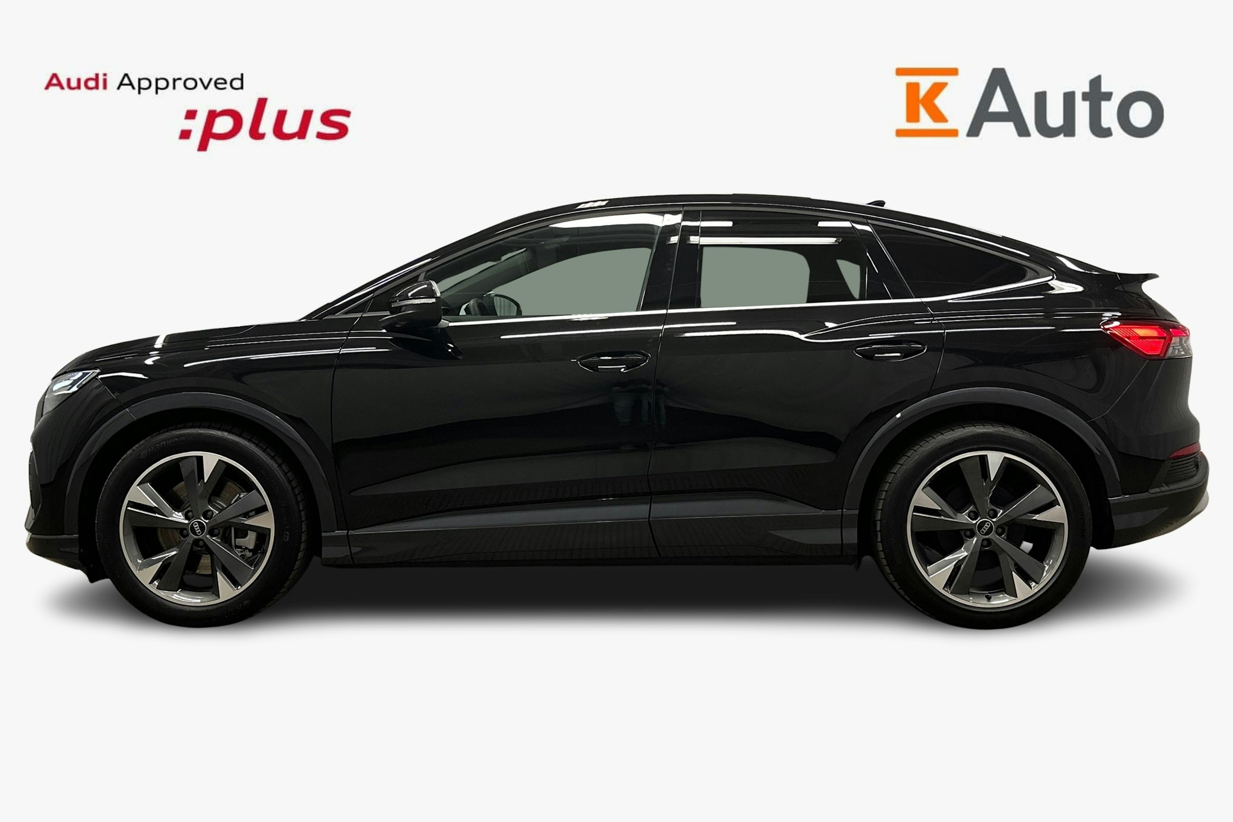 musta Audi Q4 e-tron 2025 kuva 6.