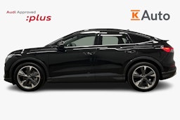 musta Audi Q4 e-tron 2025 kuva 6.