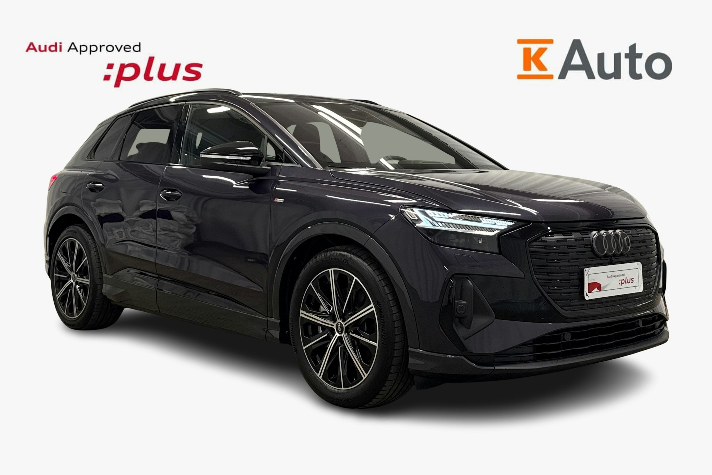 violetti Audi Q4 e-tron 2025 kuva 1.