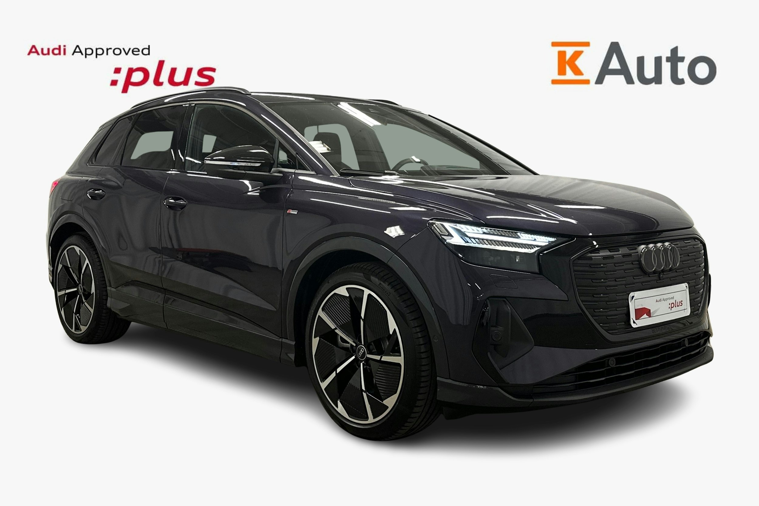 violetti Audi Q4 e-tron 2025 kuva 1.