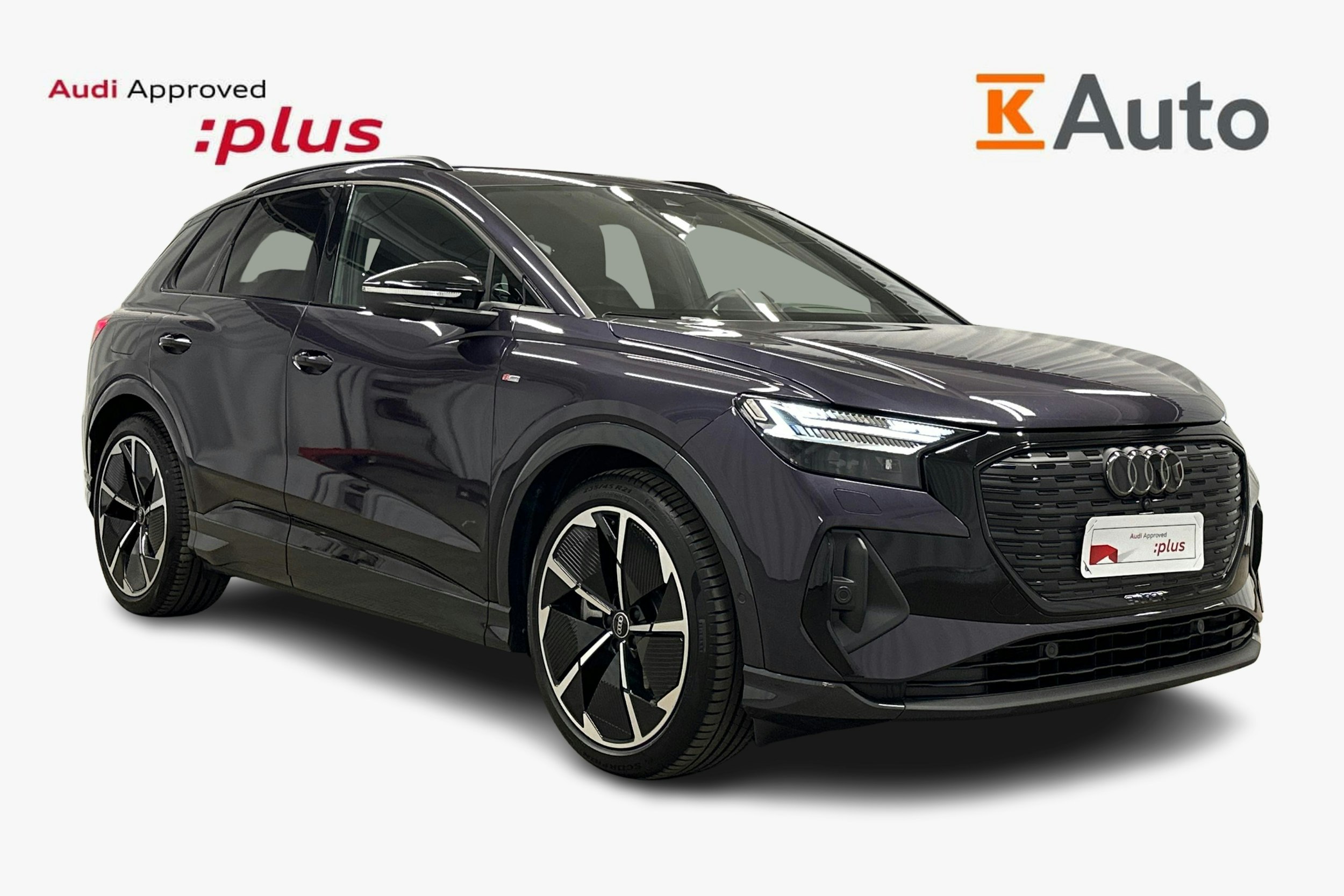 violetti Audi Q4 e-tron 2025 kuva 1.