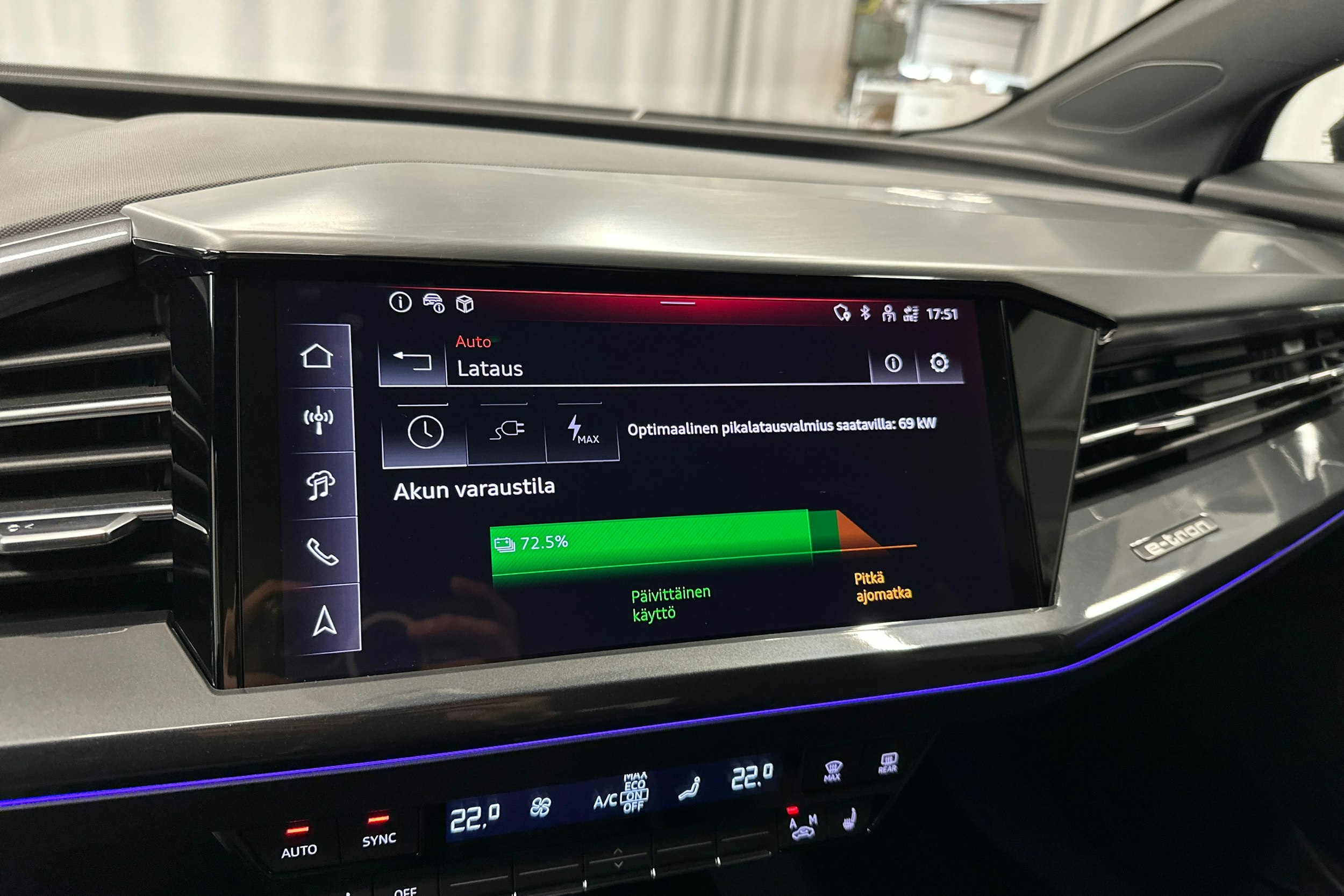 violetti Audi Q4 e-tron 2025 kuva 25.
