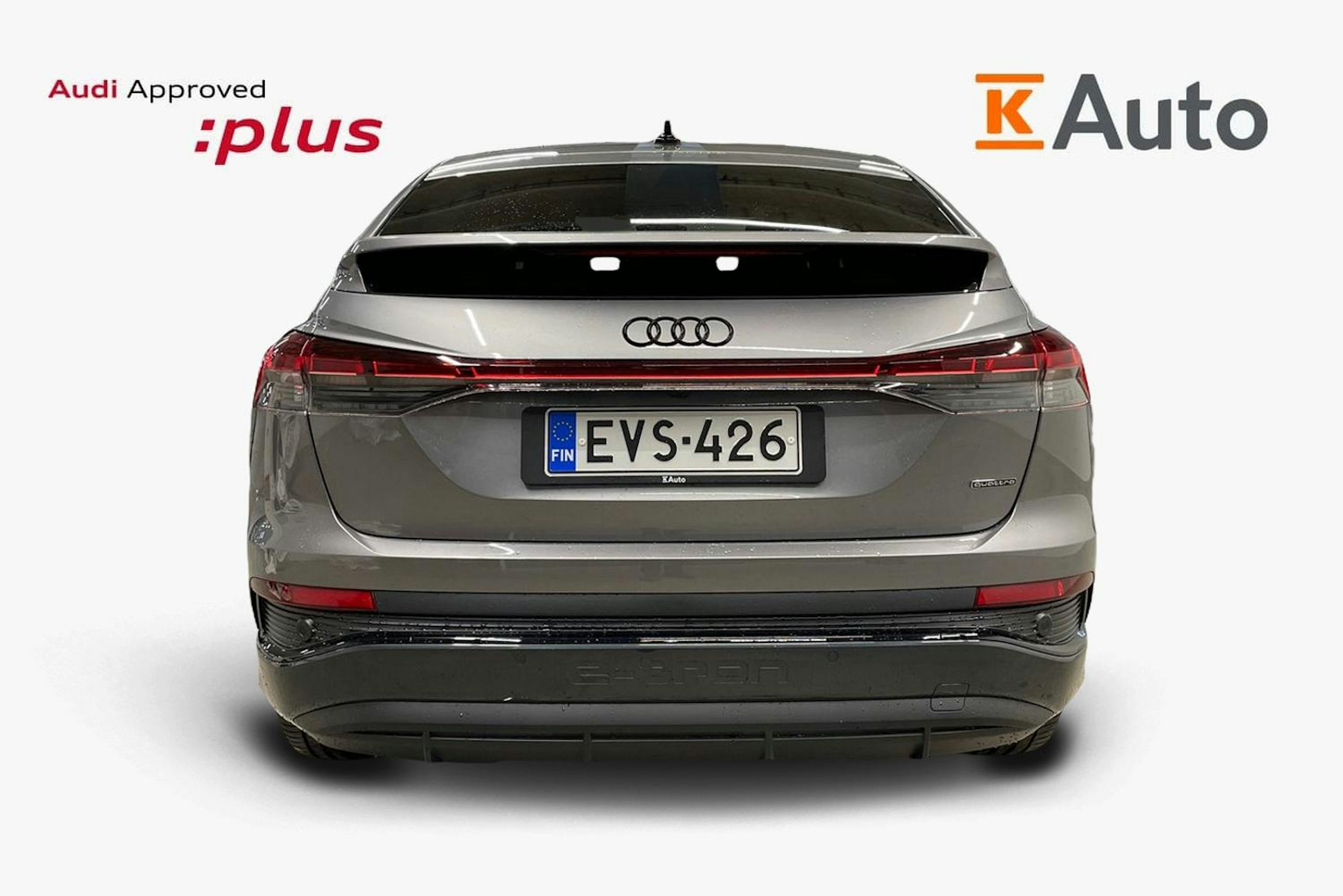 harmaa Audi Q4 e-tron 2025 kuva 3.