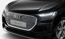 musta Audi Q4 e-tron 2025 kuva 6.