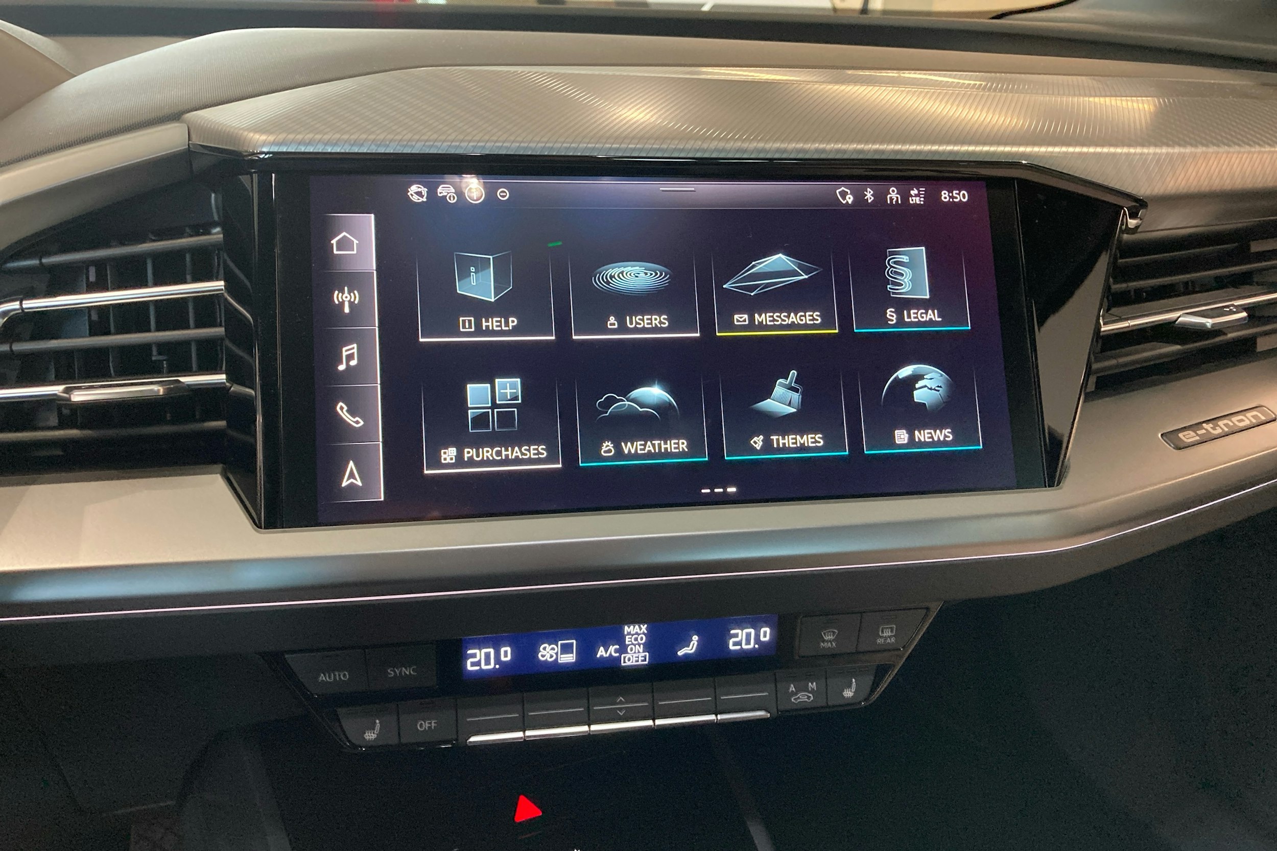 musta Audi Q4 e-tron 2025 kuva 16.