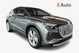 harmaa Audi Q4 e-tron 2025 kuva 1.