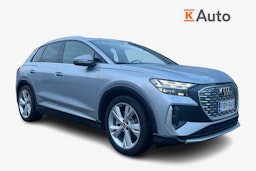 Harmaa Audi Q4 e-tron 2025 kuva 1.