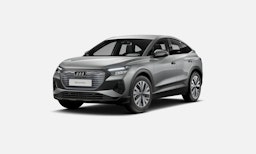 taifun harmaa Audi Q4 e-tron 2025 kuva 1.